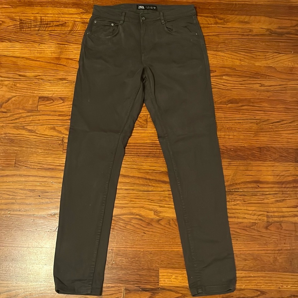 Zara Grey Slim Pants 30×30